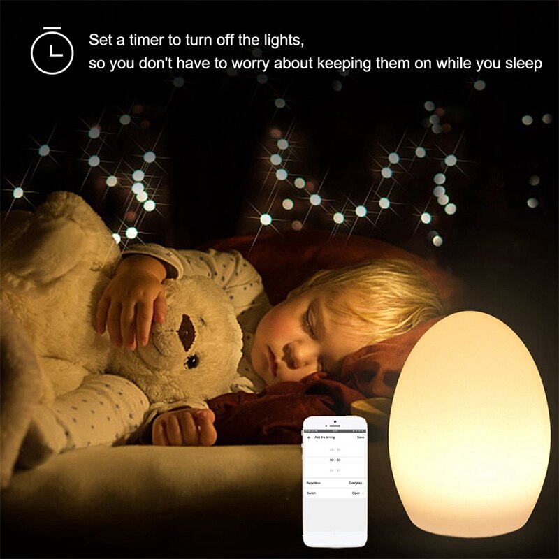 Smart Touch Night Light - Alexa Voice Control
