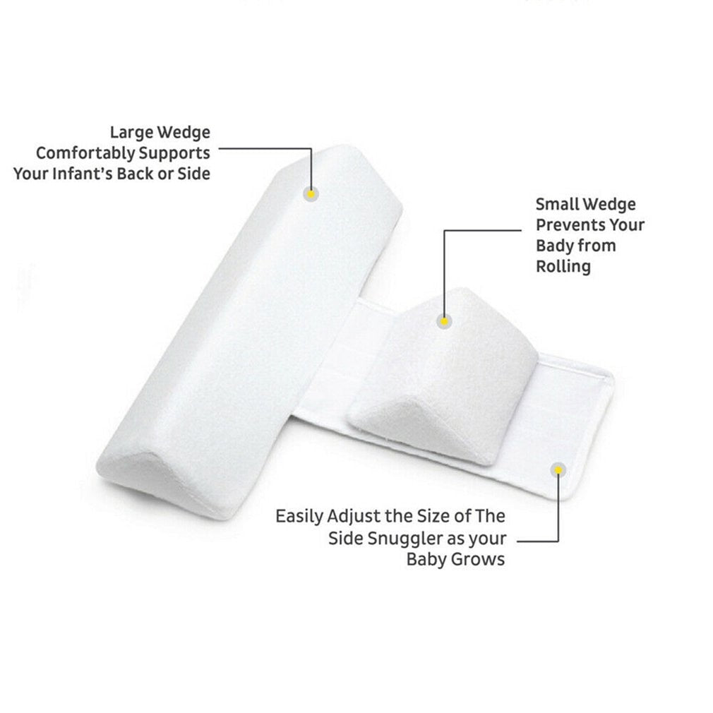 Anti roll sleep outlet positioner