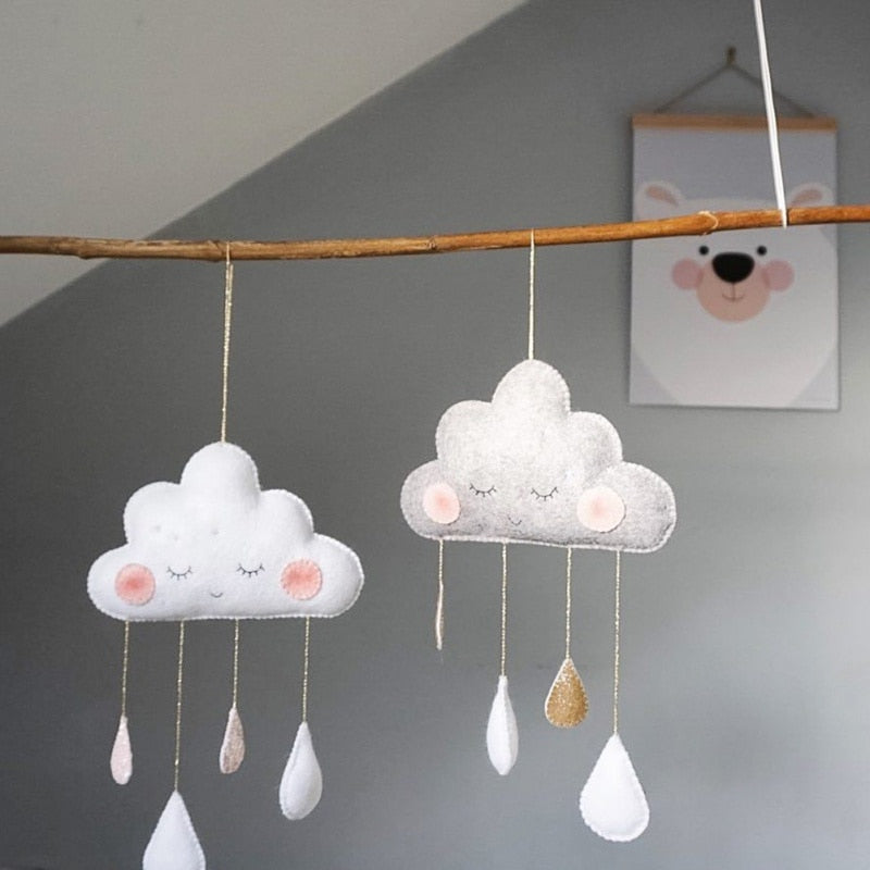 Nursery Decoration - Hanging Clouds