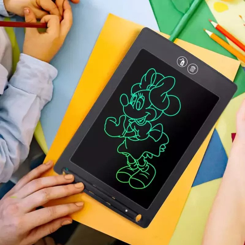 Colourful LCD Drawing Tablet With Partial Erasure