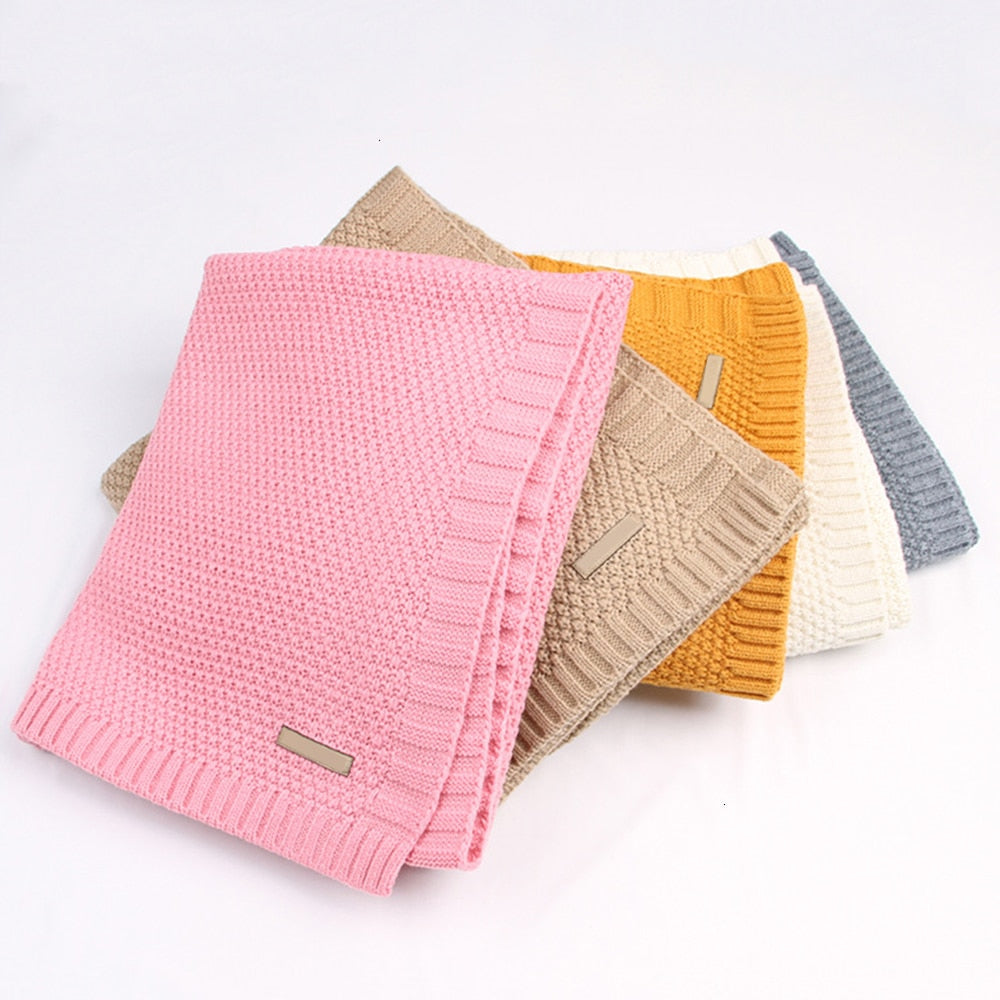 Organic Cotton Knitted Muslin Swaddle